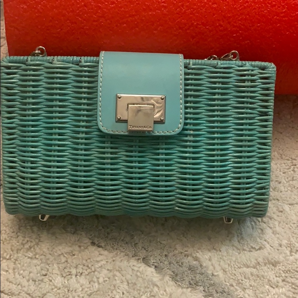 Tiffany and co wicker bag vintage